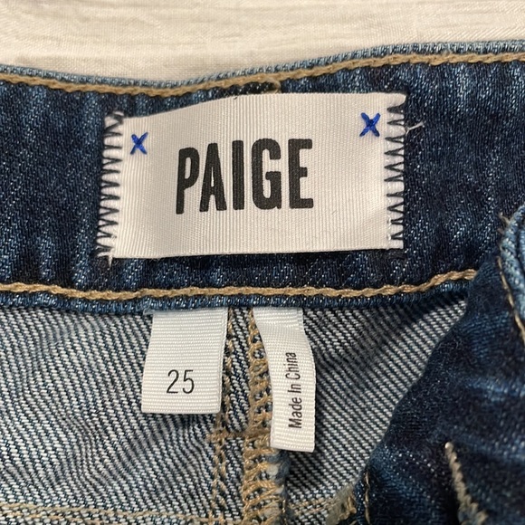 Paige Jimmy Jimmy size 25 cuffed EUC short - Picture 2 of 4